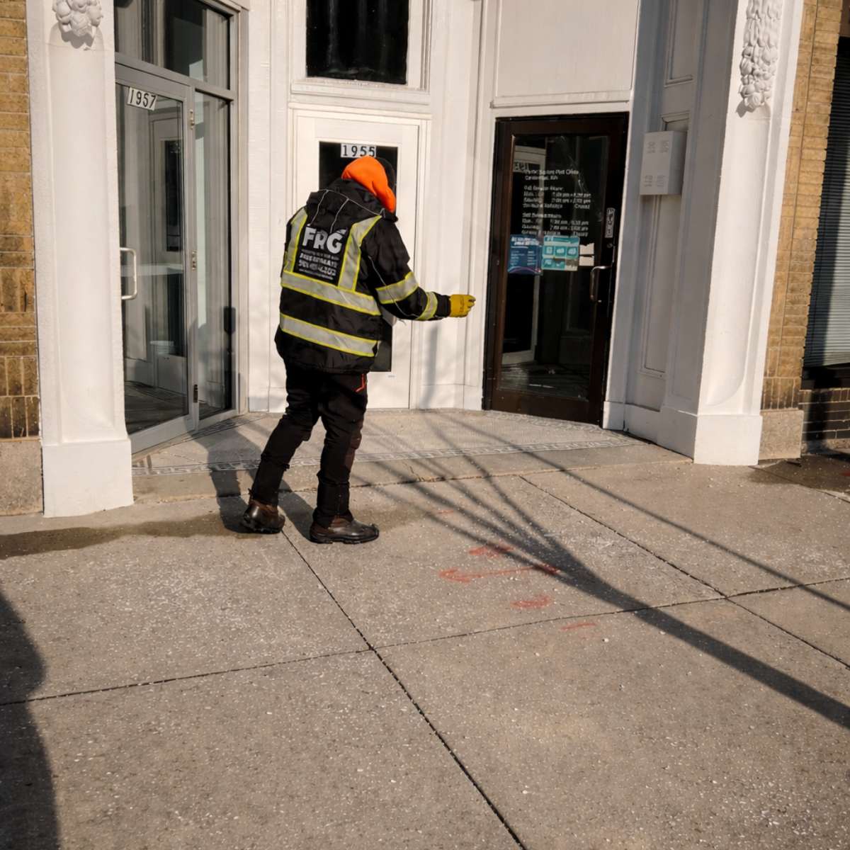 commercial snow plowing company in Woburn MA.