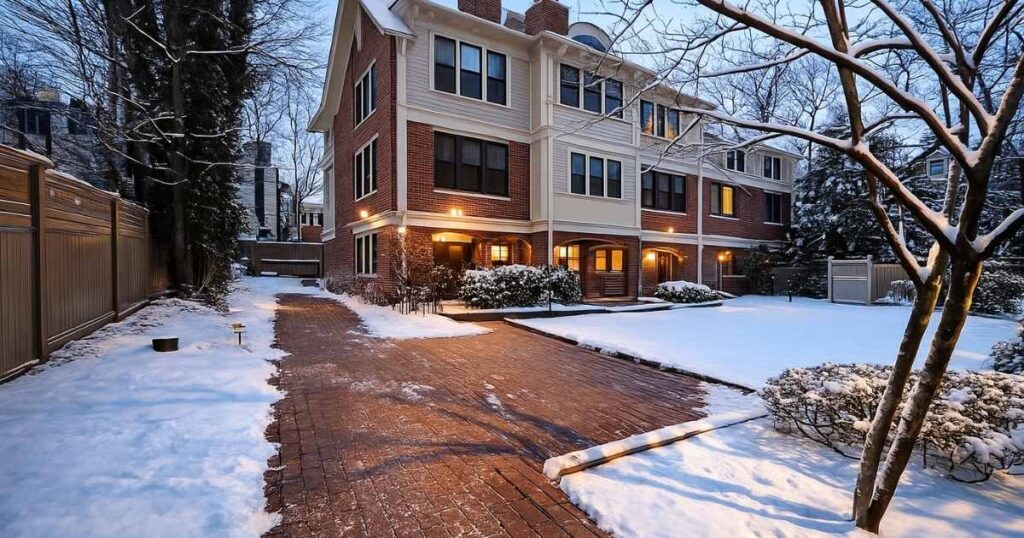 commercial snow plowing company in Woburn MA